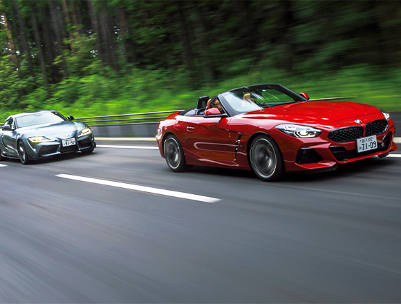 ガチ試乗 トヨタGRスープラとBMW Z4による兄弟対決！ | ENGINE