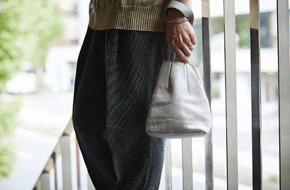 イタリアンなクルマ旅グッズ♯03／P Punto POLPETTA バケットバッグ