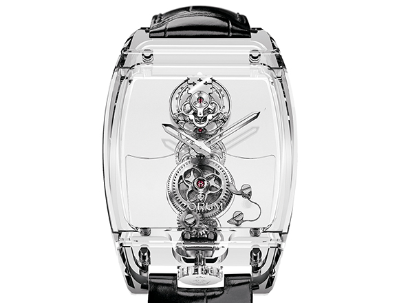 コルム サファイアクリスタルで全方向からメカを堪能 Engine エンジン クルマ 時計 ファッション 男のライフスタイルメディア