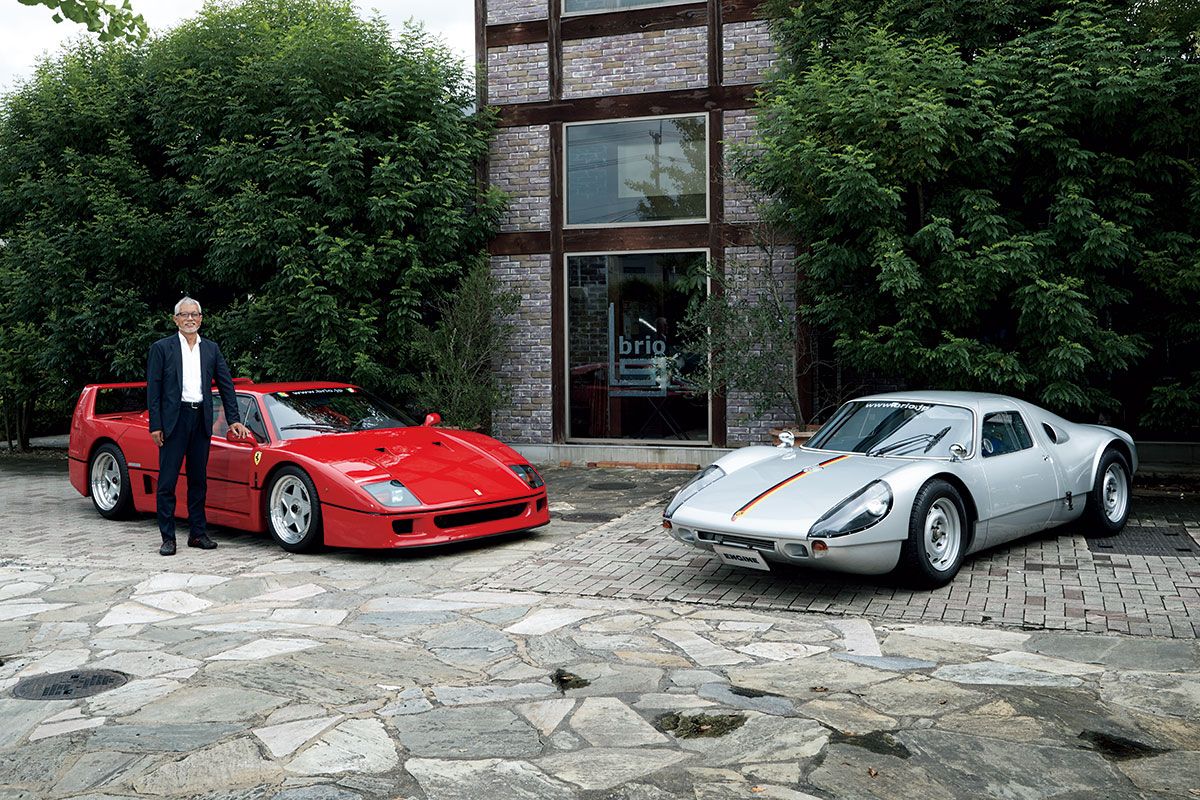 ポルシェ904とフェラーリf40の 闘うクルマ2台持ち 戦闘好きは経営者に必要な資質の1つであり チャレンジャー精神にも繋がっているというオーナーの旧 車趣味とは Engine エンジン クルマ 時計 ファッション 男のライフスタイルメディア