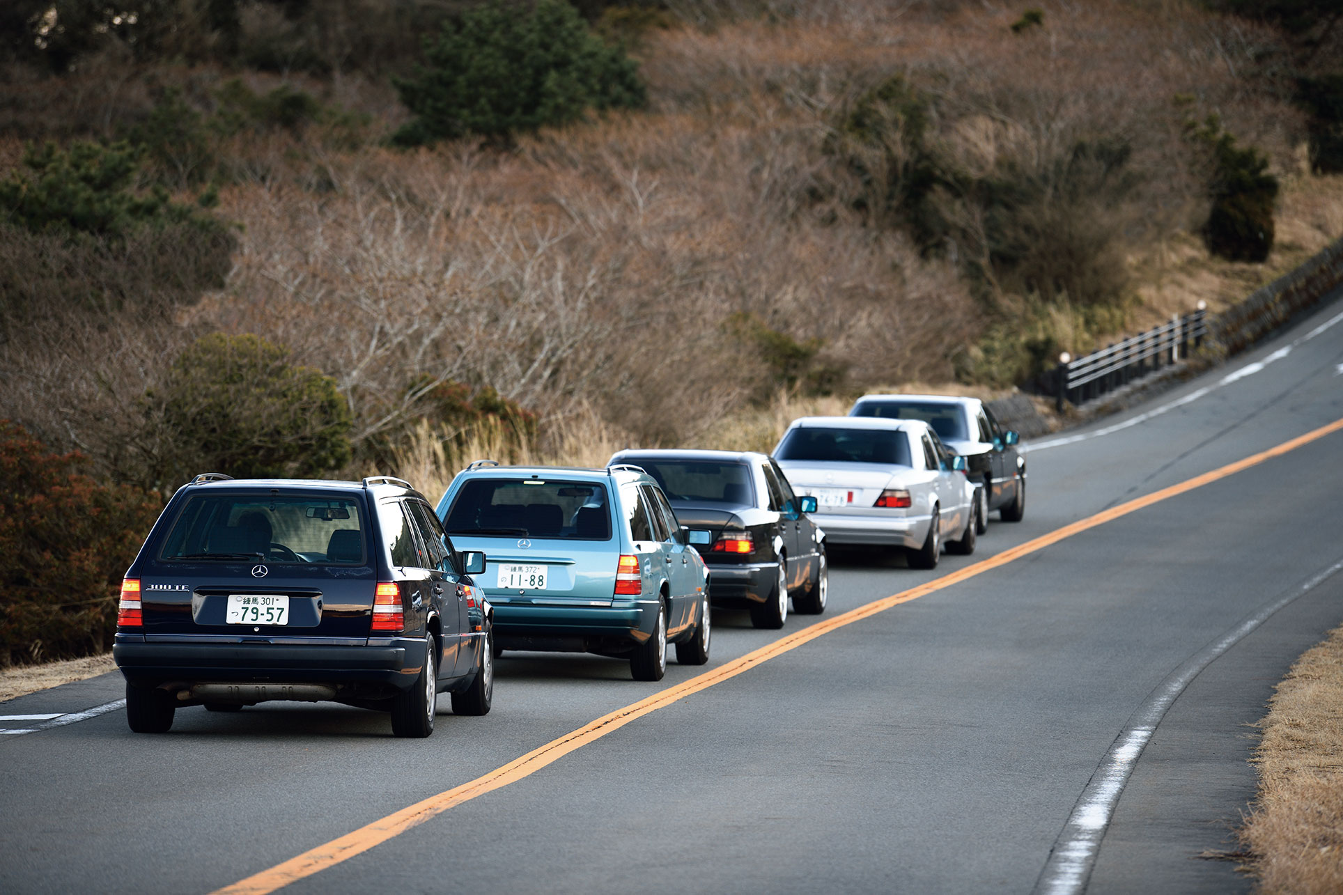 ツーリングに行きました 1月24日は124の日!?【メルセデス