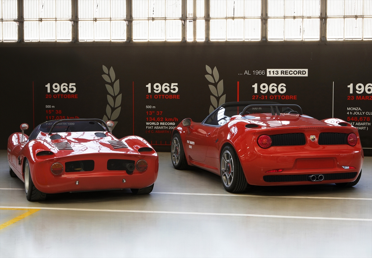 Ta_ke 　4本目【175/65R 15】アルファロメオミト アバルト用 アバルト往年の名車、1000スポーツ・プロトティーポがアルファ・ロメオ