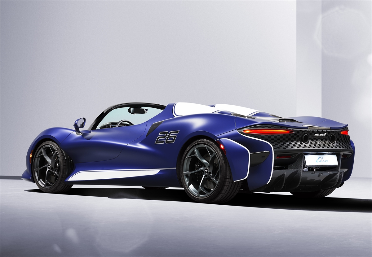 マクラーレン史上最軽量のエルヴァにウインド・スクリーン付きが登場