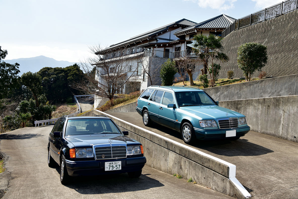 仲間を誘って、ちょっと古いベンツでツーリングへ！【メルセデス