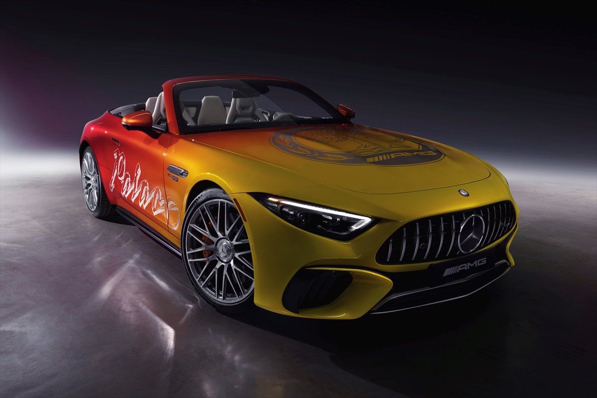BMWやポルシェには負けられない!? メルセデスAMGもアート・カーを作成
