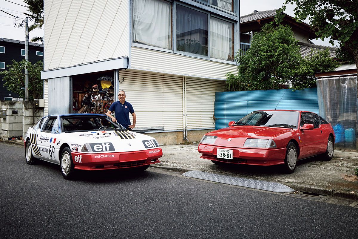 バラバラのまま5年も放置されていた貴重なアルピーヌV6ターボのカップ 