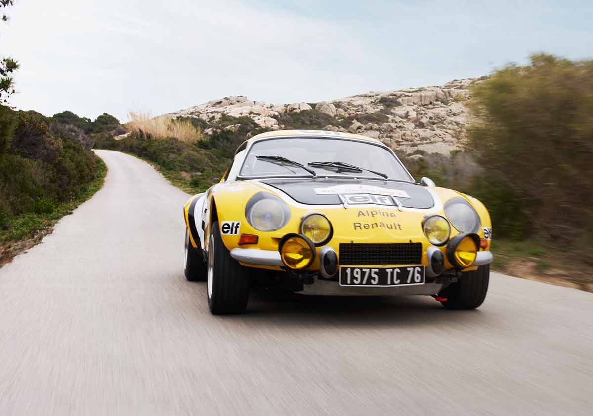 往年のラリー・カーを再現 アルピーヌA110に150台限定のツール・ド