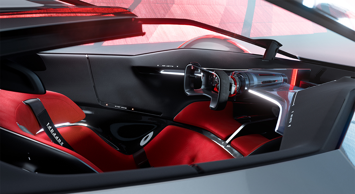 グランツーリスモ』のために仕立てられたフェラーリの特別なスーパー