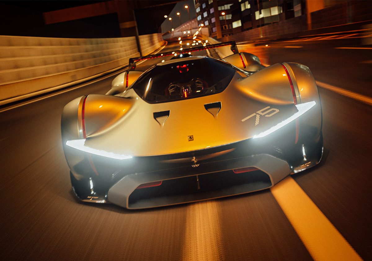 グランツーリスモ』のために仕立てられたフェラーリの特別なスーパー