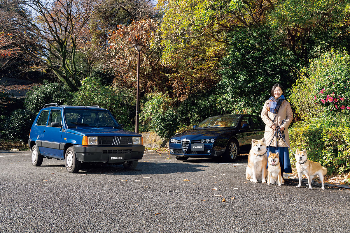 ワンコとパンダ、時々アルファ！ 気難しいフィアット・パンダ