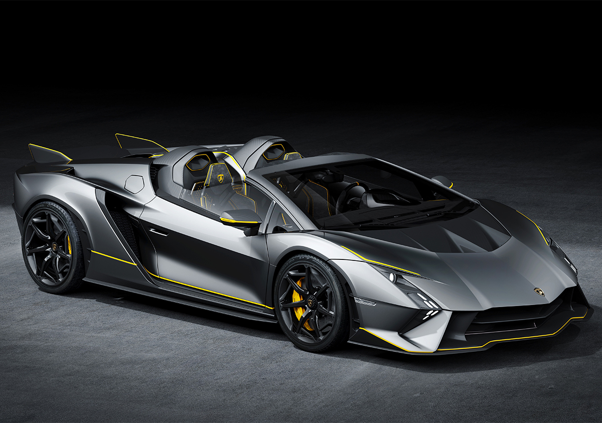 ランボルギーニが新型ハイブリッド・スポーツ発表直前に、ピュアV12