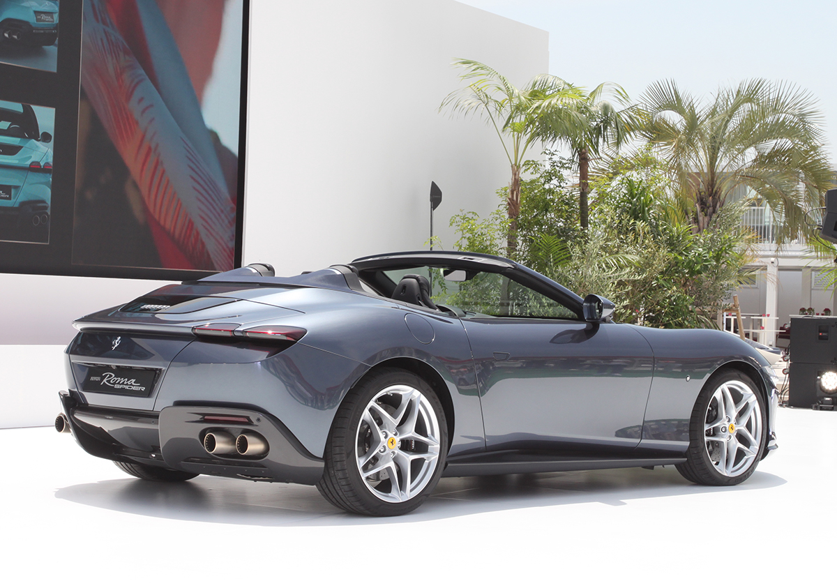 価格は3280万円 フェラーリ・ローマのオープン・モデル、「スパイダー