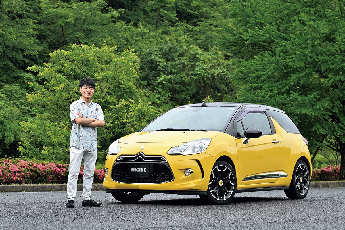 父にススメられてはじめて買ったシトロエンDS3カブリオを愛する21歳の 