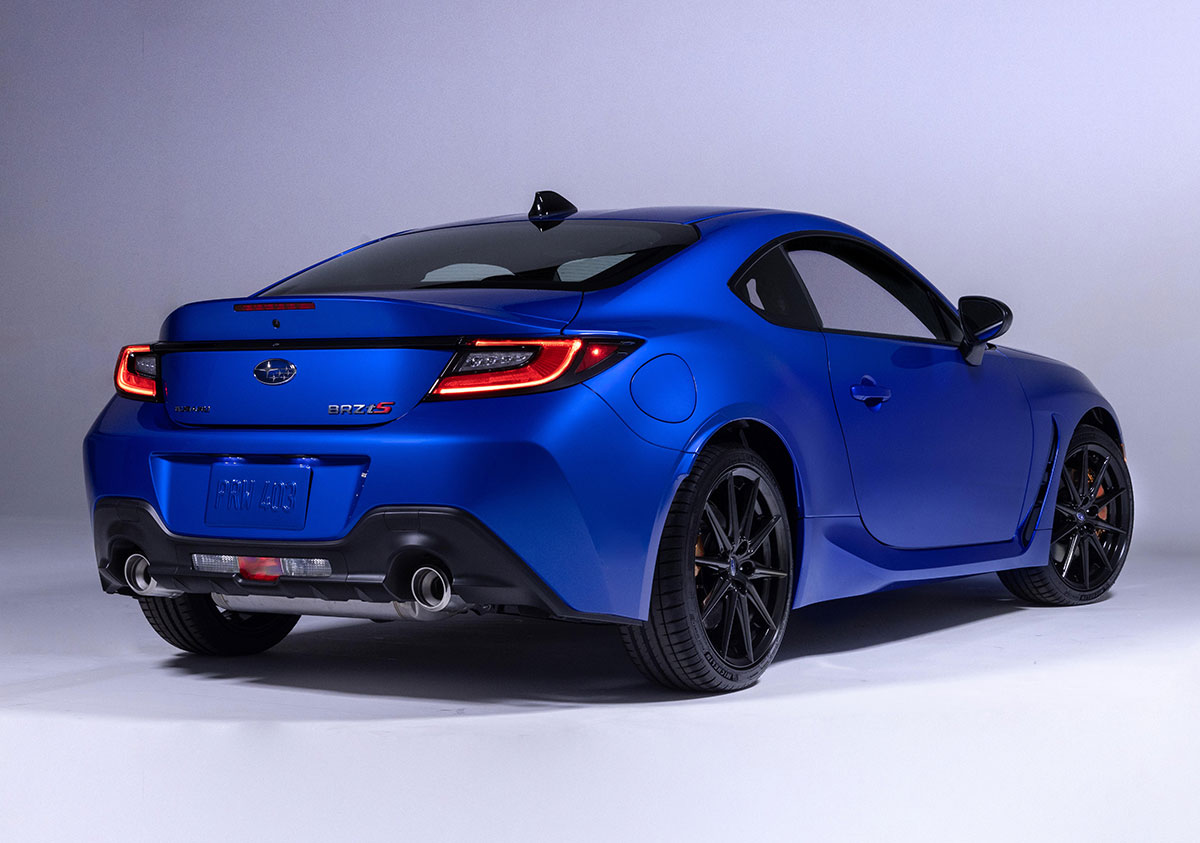 STIチューンのtSが現行スバルBRZで復活 STI専用サスペンションなどで