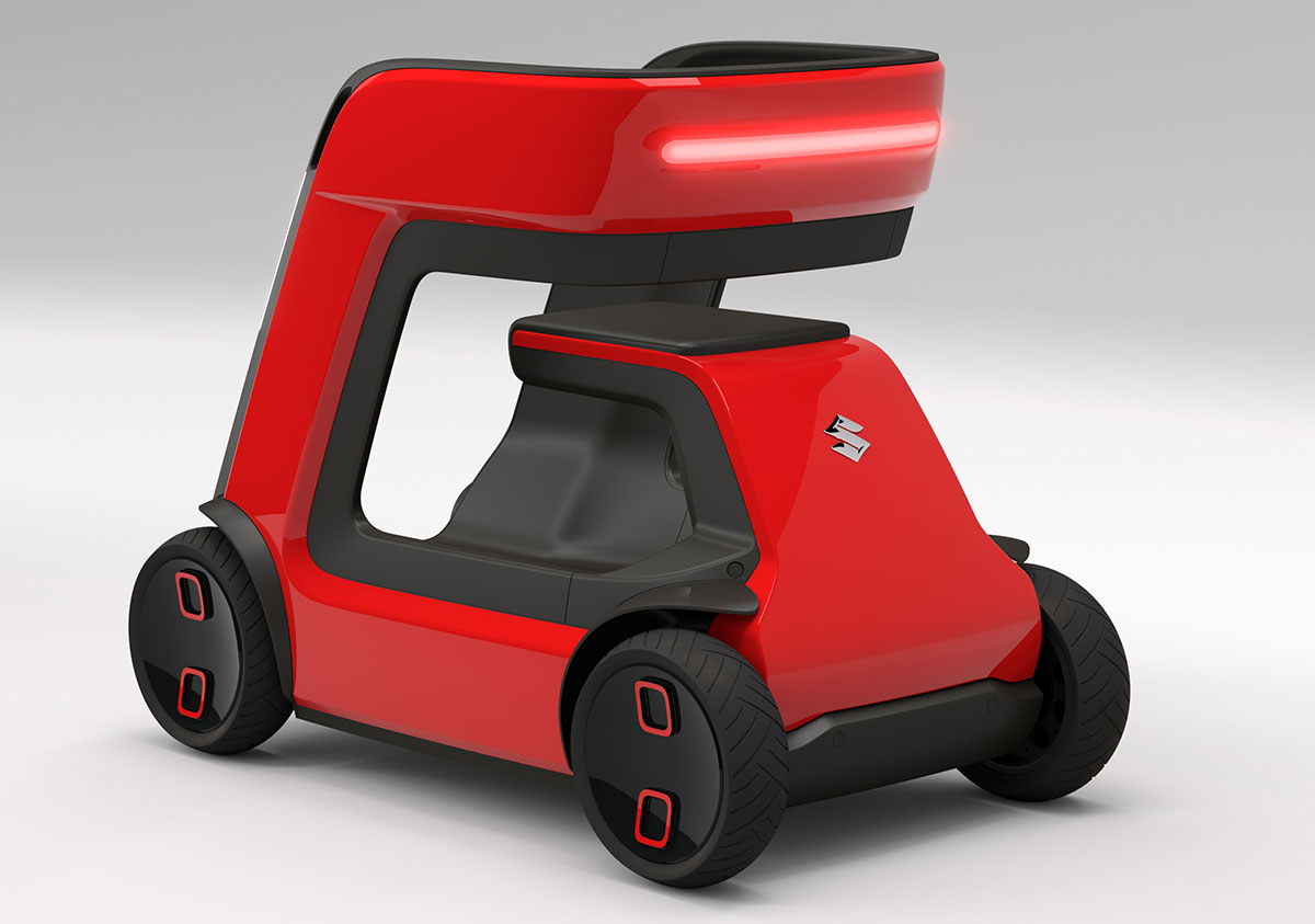 これまでの概念を打ち破るオシャレなセニアカー、「SUZUKI Go!」を