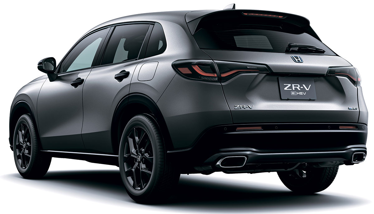 試乗精悍さマシマシの「BLACK 新車外し ホンダ ZR-V 特別仕様車 BLACK 