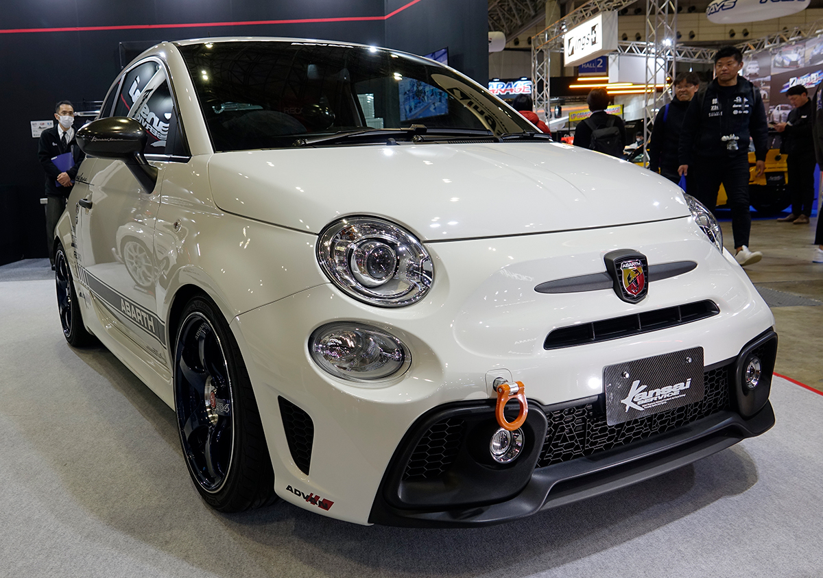 イタリア製ホットハッチを老舗が料理 Kansaiアバルト595が東京オート
