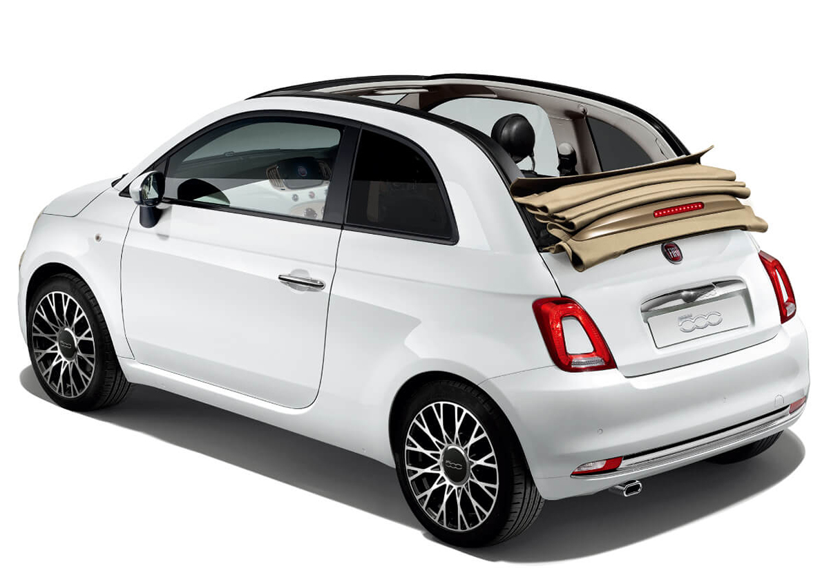 フィアット500に上級グレード、ドルチェヴィータが復活 シックな青色が