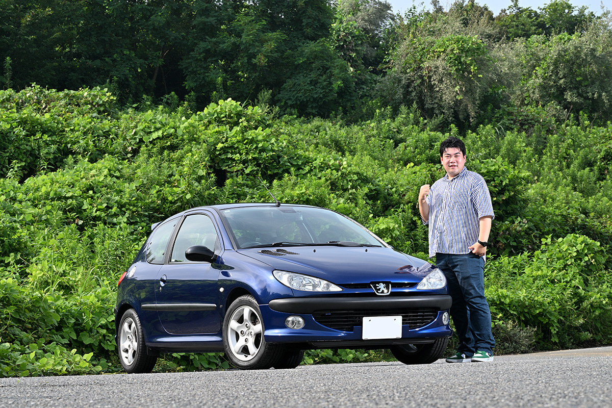 子供の頃はフレンチ・ブルー・ミーティングが遊び場 プジョー206 S16を