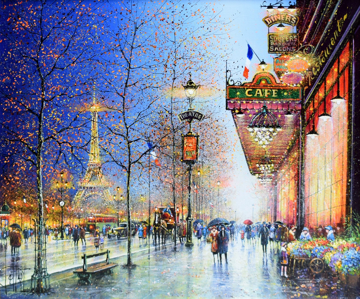 フランス在住画家　うわださち フランス在住画家 うわださち
