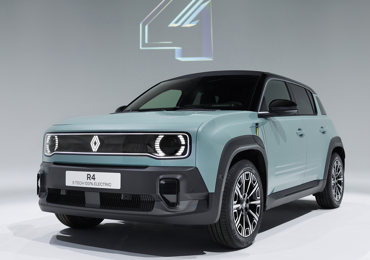 デザインには面影たっぷり サンクに続き、ルノー往年の名車である