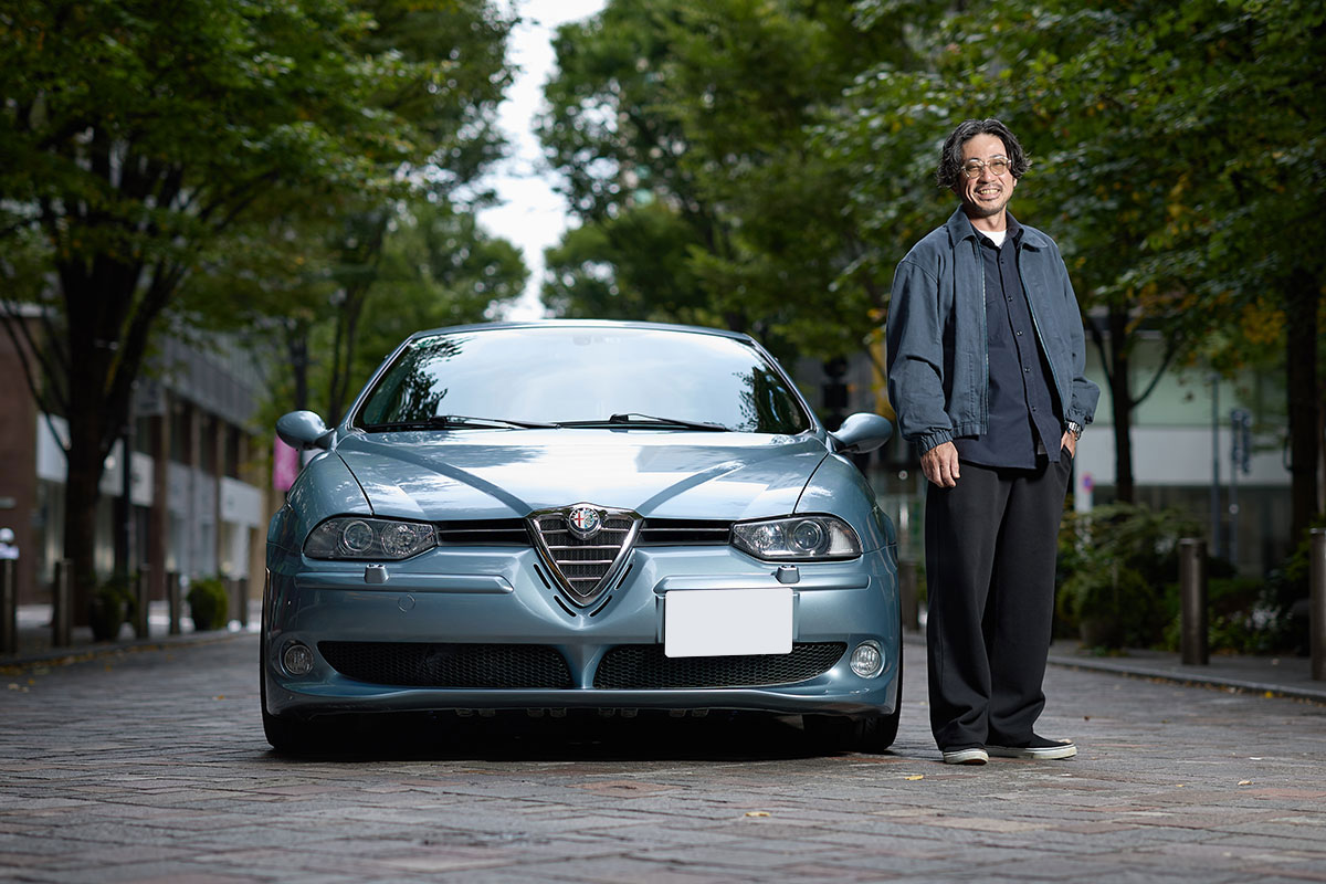 20年前のクルマとは思えないほど良好なコンディション アルファ