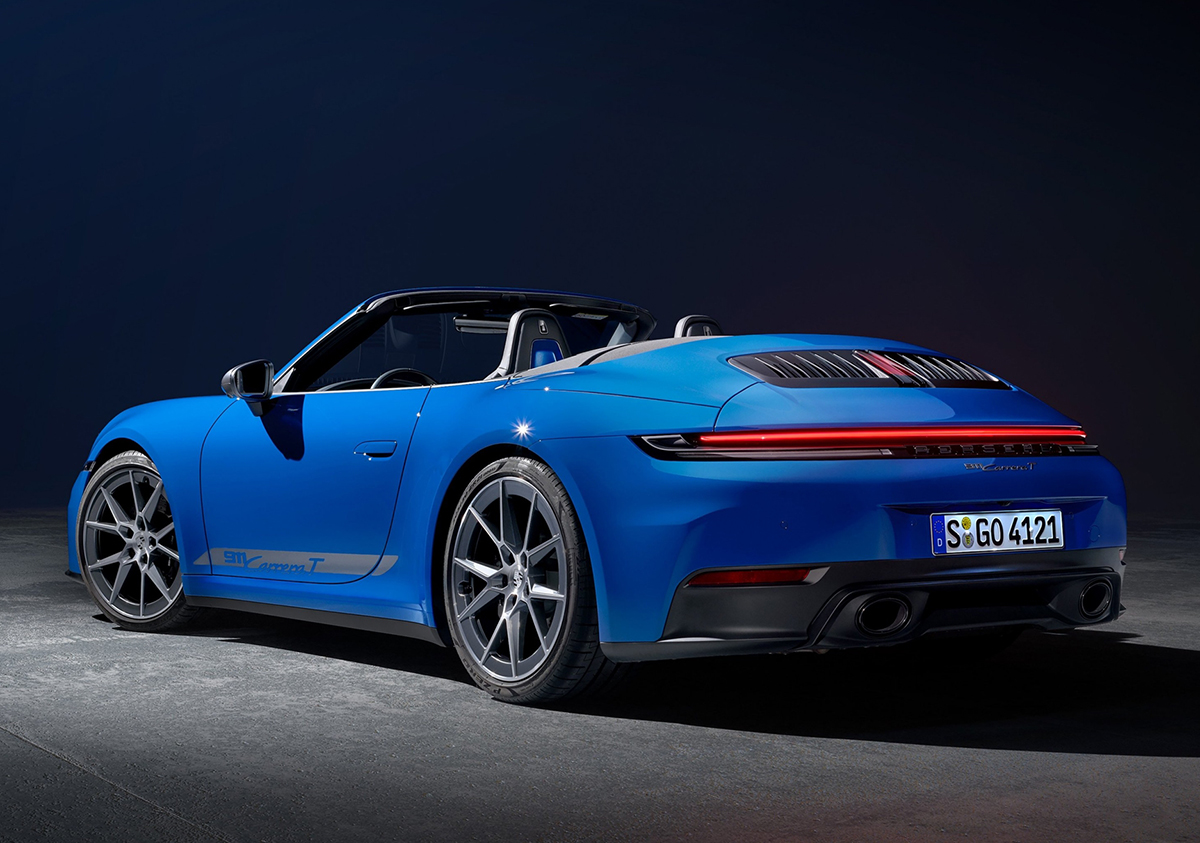 新型ポルシェ911にカレラTが登場 カレラ比－42kgの軽量化を施したMT