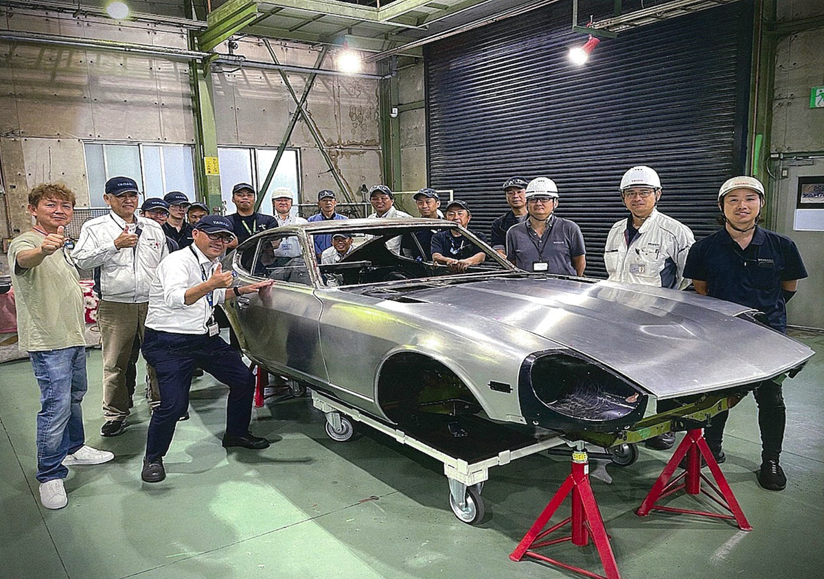 世界初となる日産フェアレディZ（S30）用アルミ・パネルをはじめ