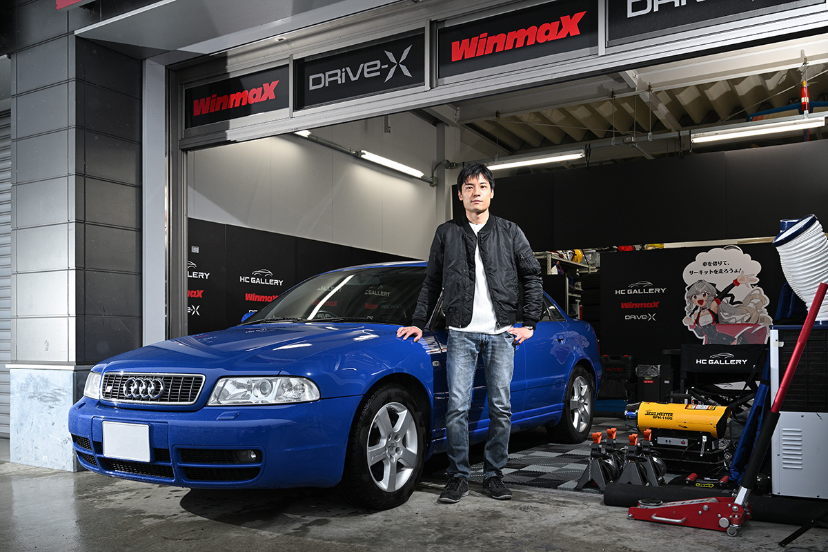 1.8ターボで4駆のMT レアなアウディA4 1.8Tクワトロを愛するオーナーが