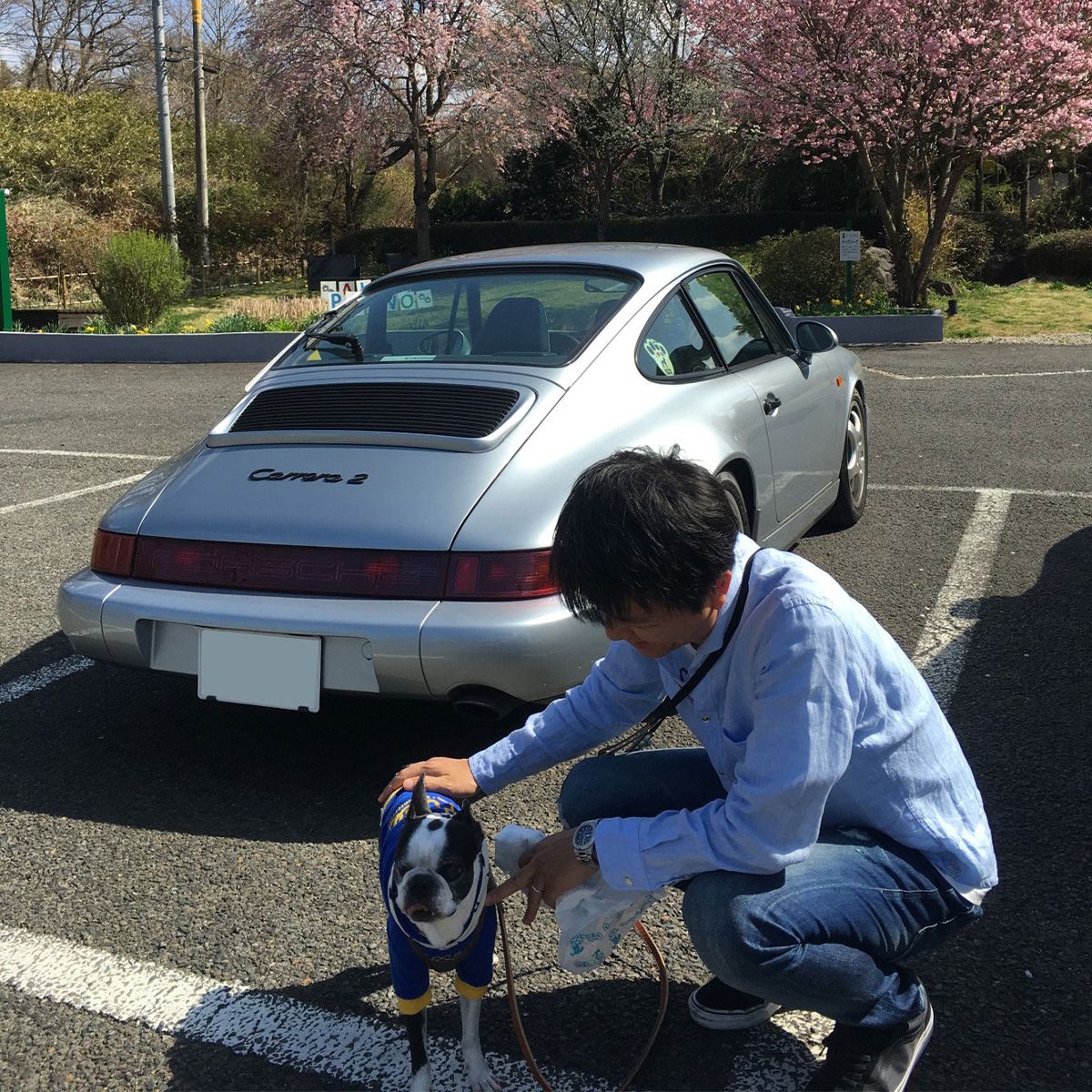 花見も楽しい。