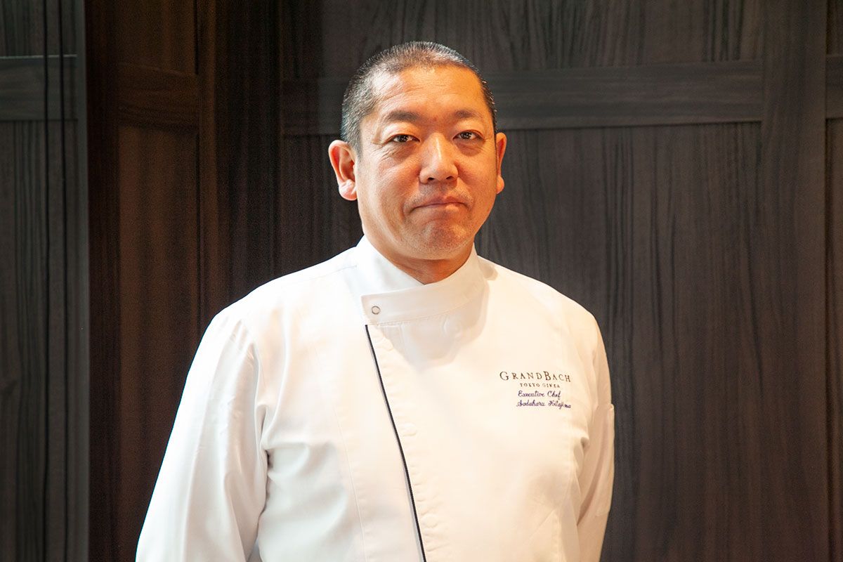 料理長の北島貞治氏はさまざまなホテルで経験を積んだベテラン。