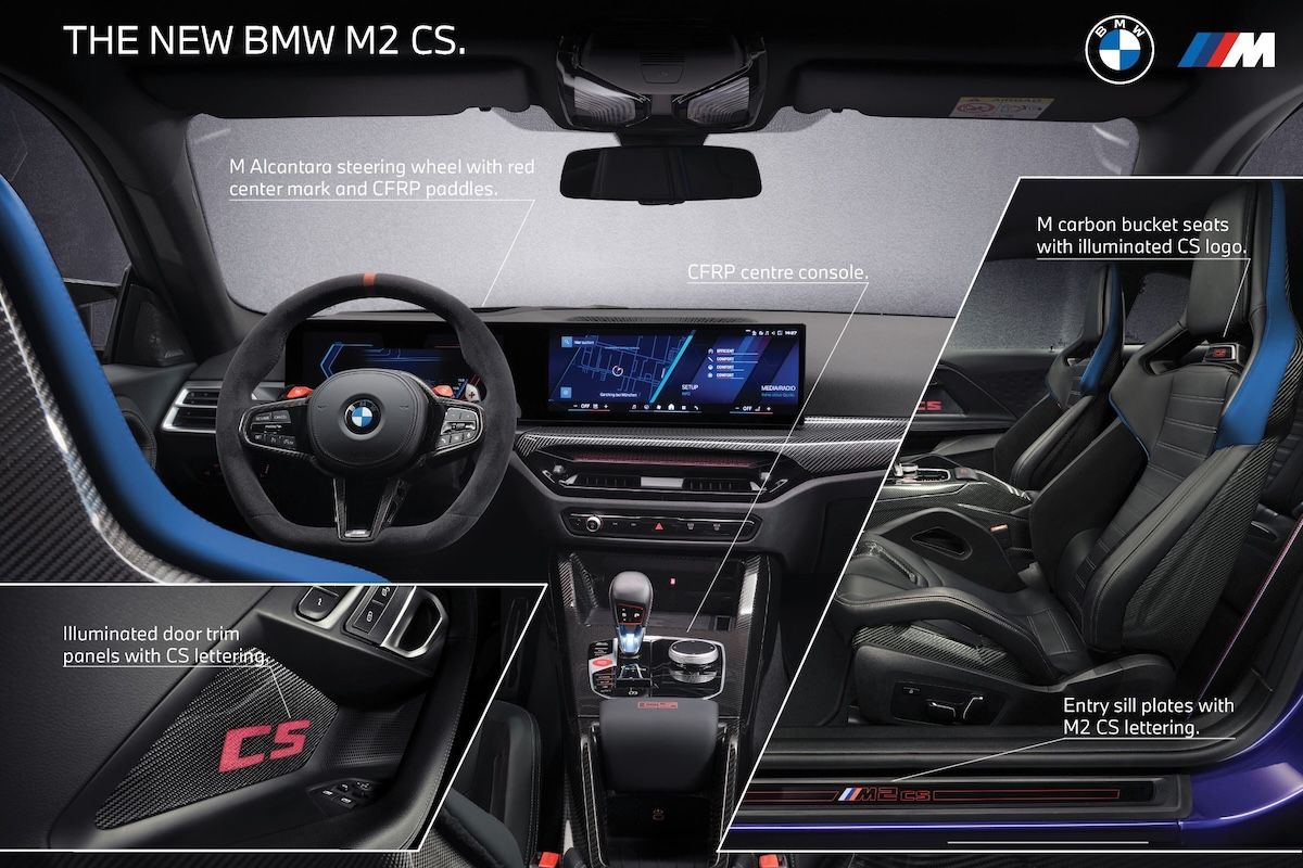 530馬力でアンダー1.7トン　BMW M2 CSの詳細が判明した。