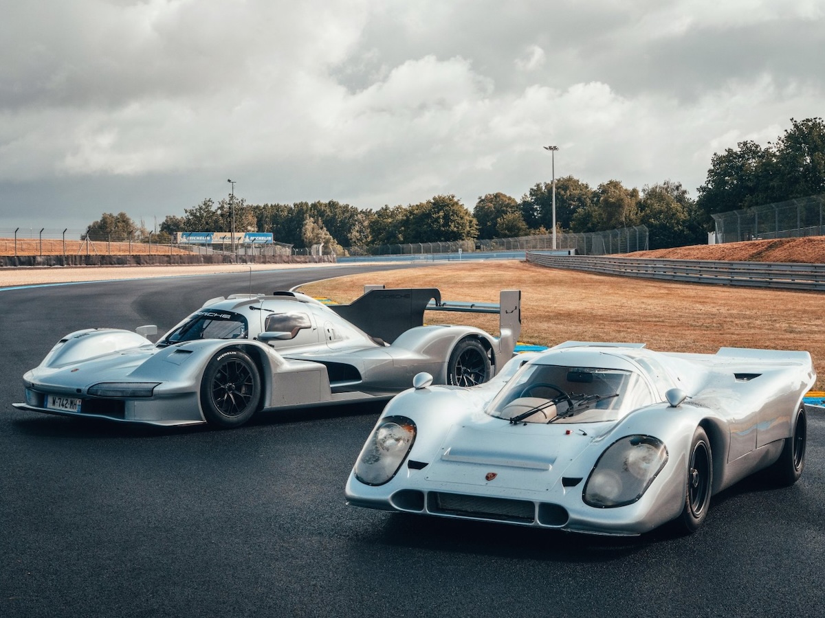 新旧レーシング・ポルシェが公道に降臨 50年の時を超えて邂逅