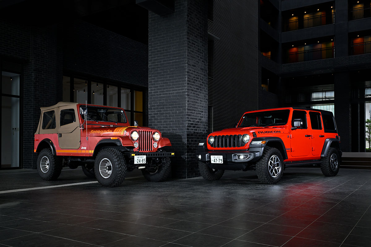機能優先だからカッコいい! ジープ・ラングラー(2025)とジープCJ7 機能優先だからカッコいい! ジープ・ラングラー(2025)とジープCJ7