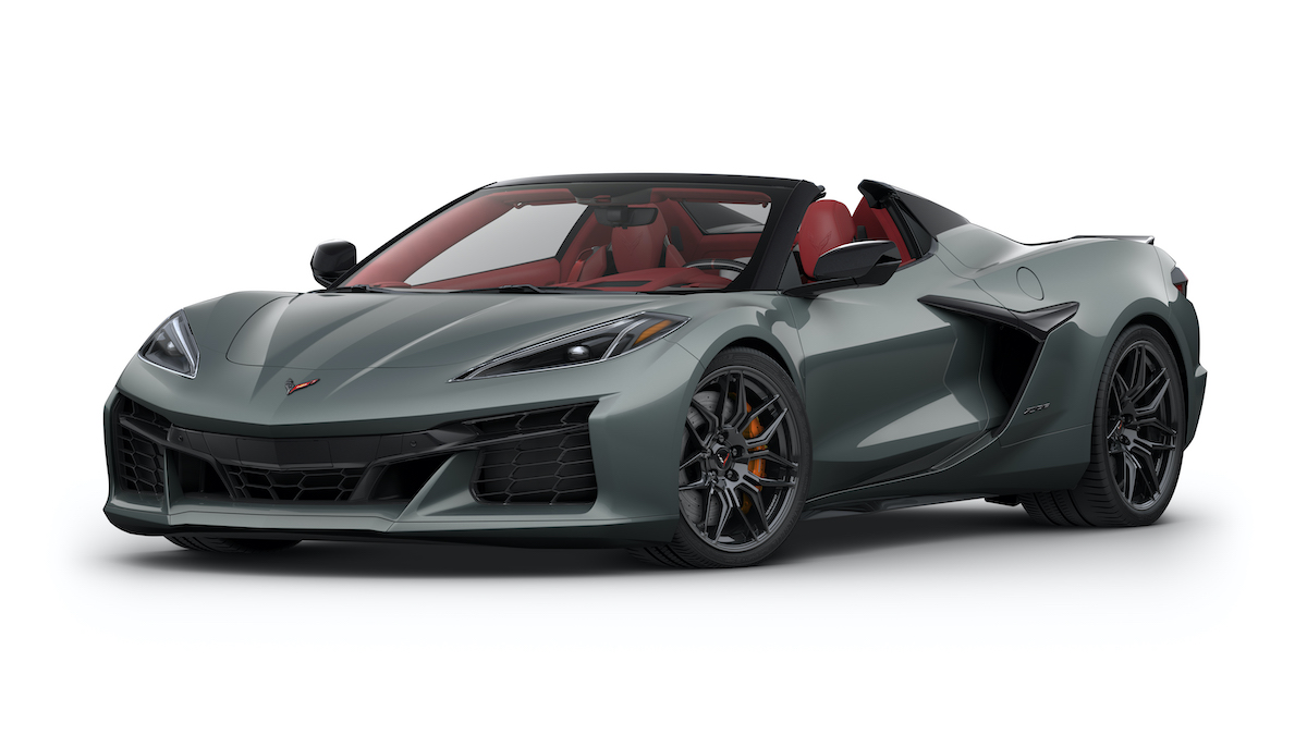 アルミ製コルベットオープンカー 646馬力のオープン・エア体験ができる コルベットZ06コンバーチブルが