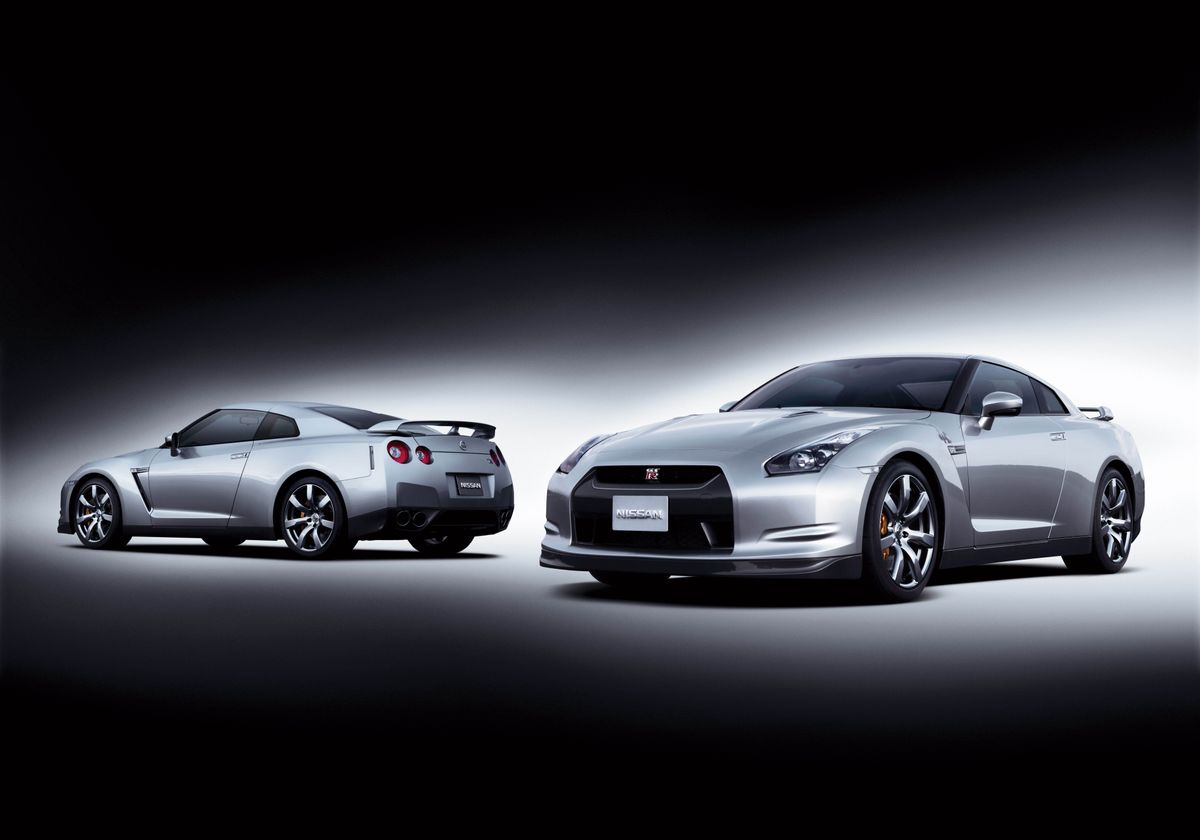 2007年にデビューした日産R35 GT-R（日産自動車）