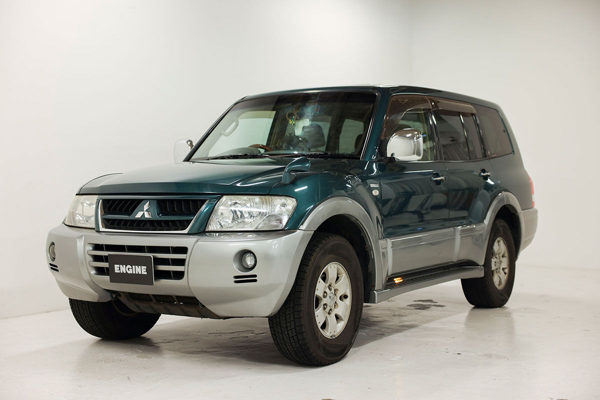 MITSUBISHI PAJERO ダンカンさんの現在の愛車は3代目の三菱パジェロだ。3代目は1999年から2006年まで生産された。