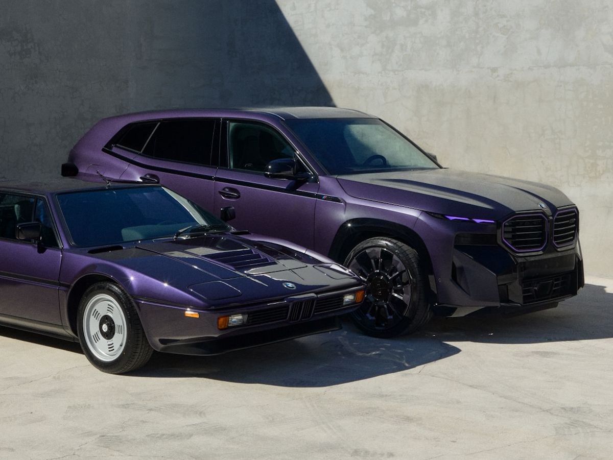 BMWとKithのコラボレーション第3弾 専用の紫をまとうXM by Kith登場