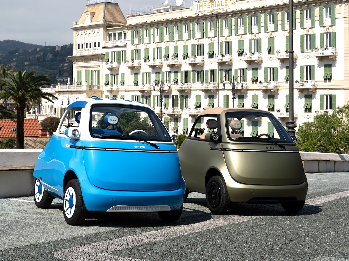 現代版イセッタにエアコンが搭載 ビーチ・バギーもある「マイクロリノ