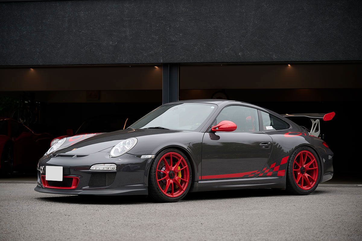 Sさんのお気に入りの1台であるポルシェ997GT3RS3.8。