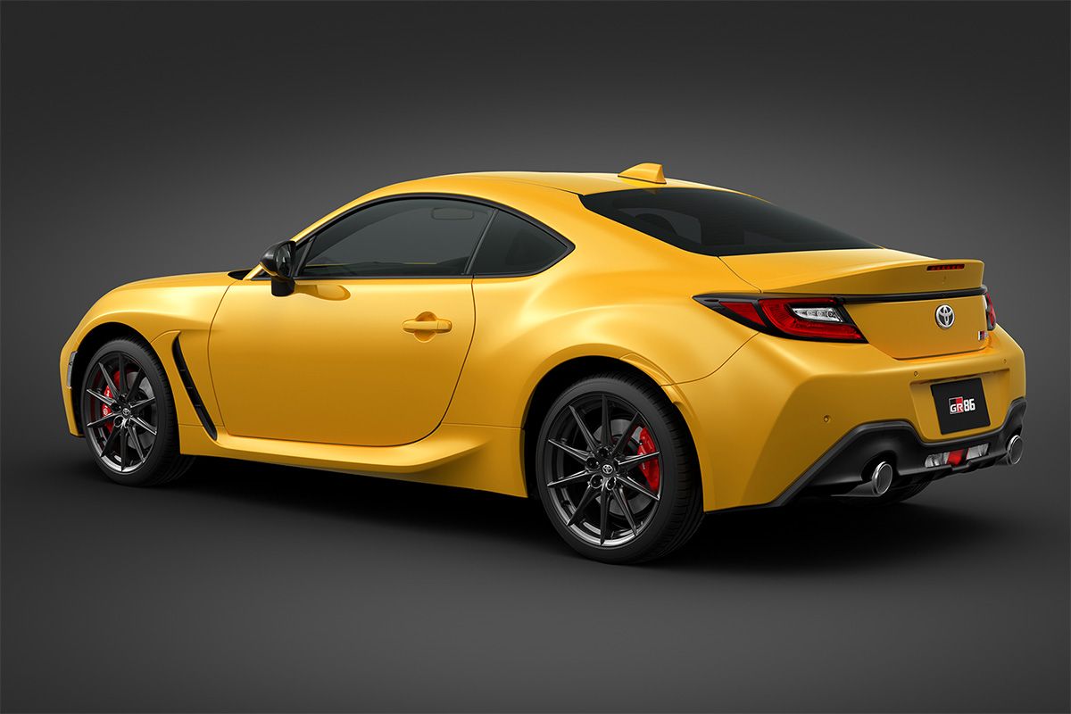 GR86 特別仕様車RZ "Yellow Limited" (6MT)　（サンライズイエロー）