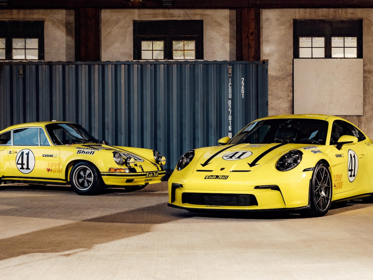 まるで双子コーデ？ 新旧の「ポルシェ911S/T」が現る カスタム