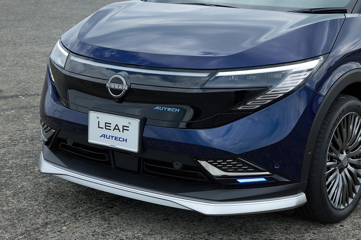 湘南の海を感じさせるブルーがおしゃれ！3代目日産リーフ「AUTECH 