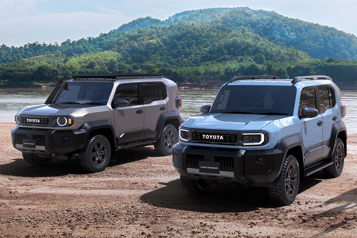 楽しめるランドクルーザー“FJ”を世界初公開【JMS2025】2026年発売予定