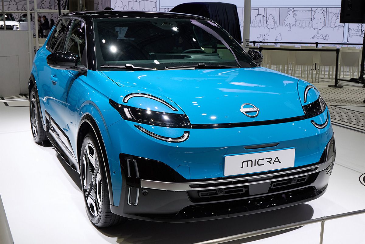 日産「マイクラ」(欧州市場向けの電気自動車)