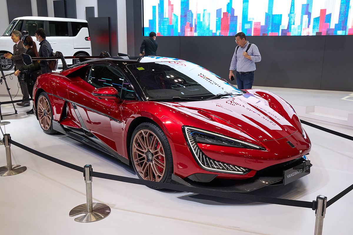 BYDのハイエンドブランド「仰望(ヤンワン)」の高性能BEV「YANGWANG(ヤンワン)U9」