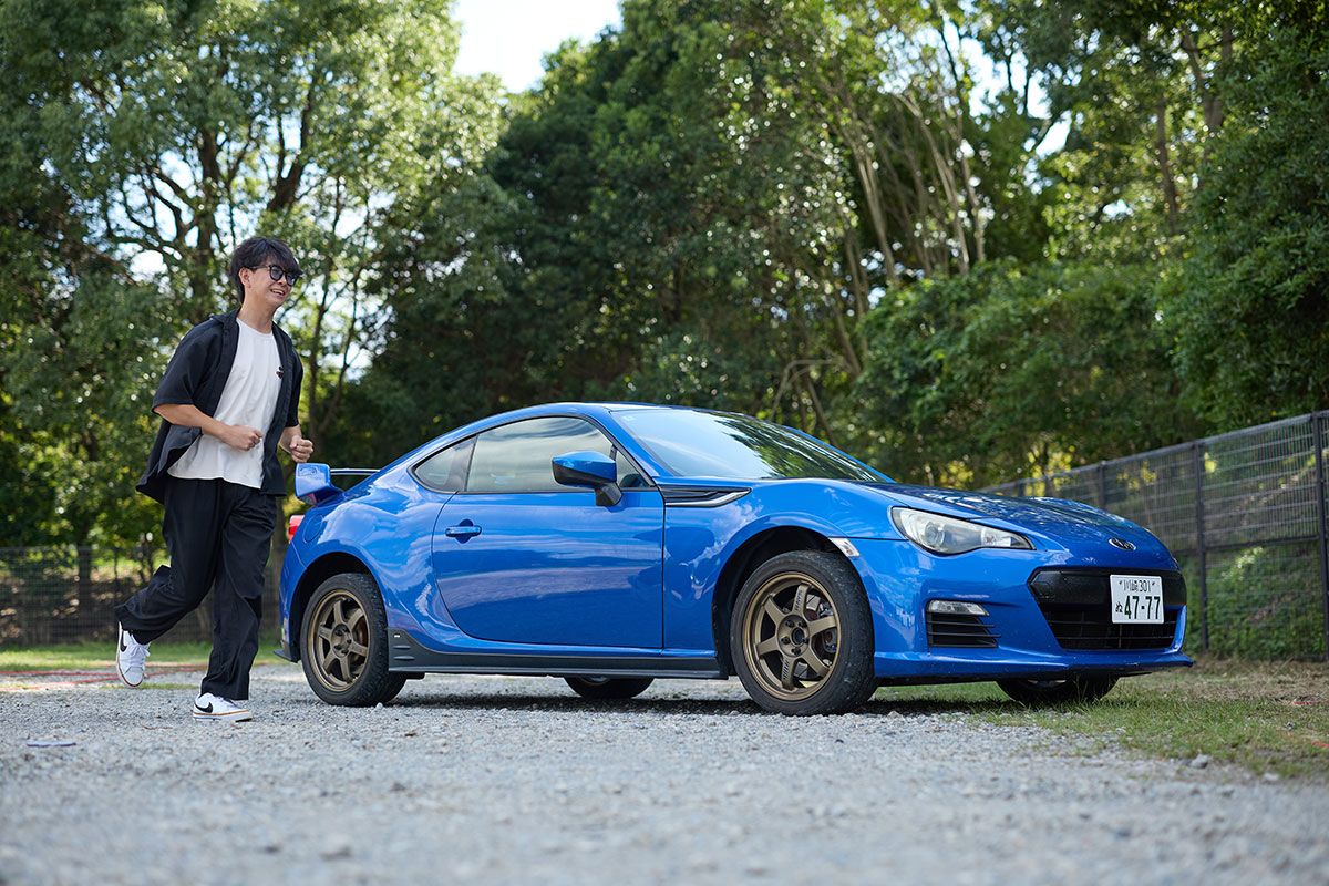 「見た目よりも走りを重視」が瀬島さんのカスタム方針。