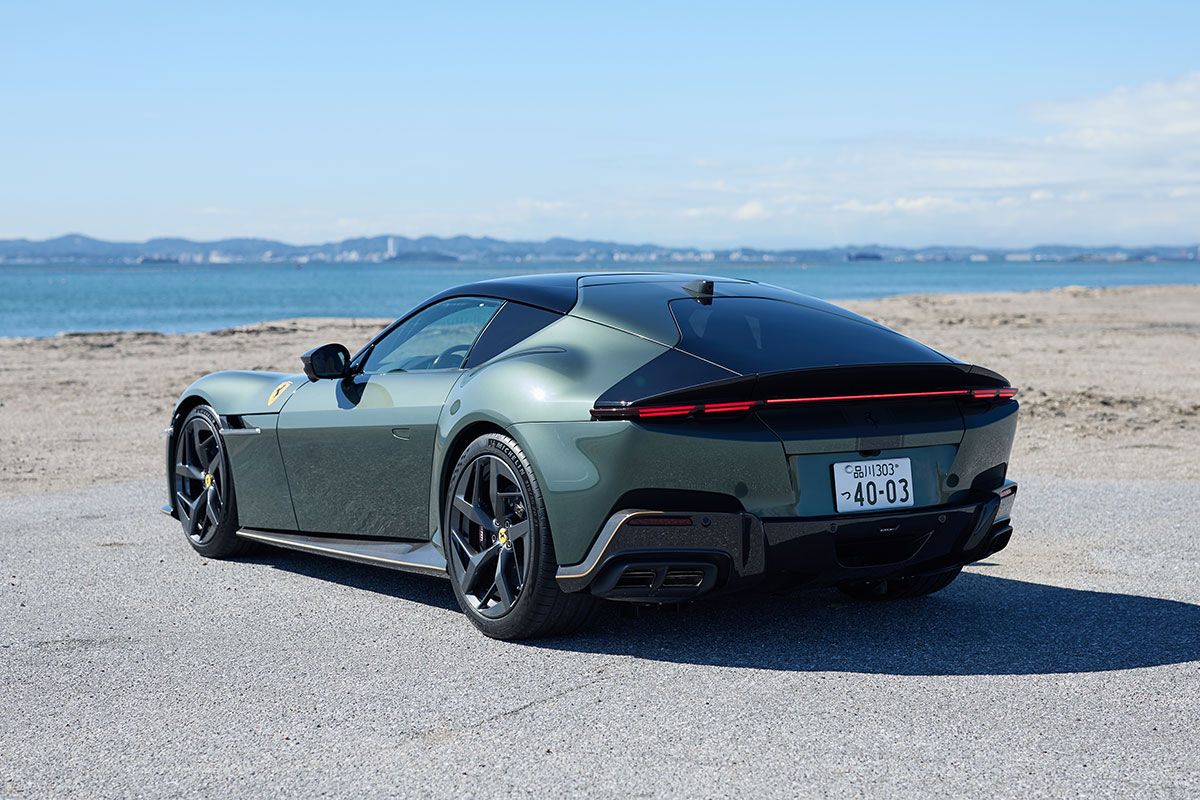 フェラーリ12チリンドリのエクステリア。