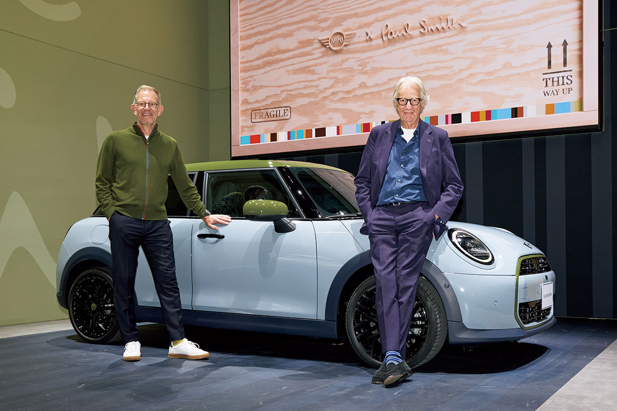 ポール・スミスが語る“新しいミニ”！ 最新コラボ「ポール・スミス
