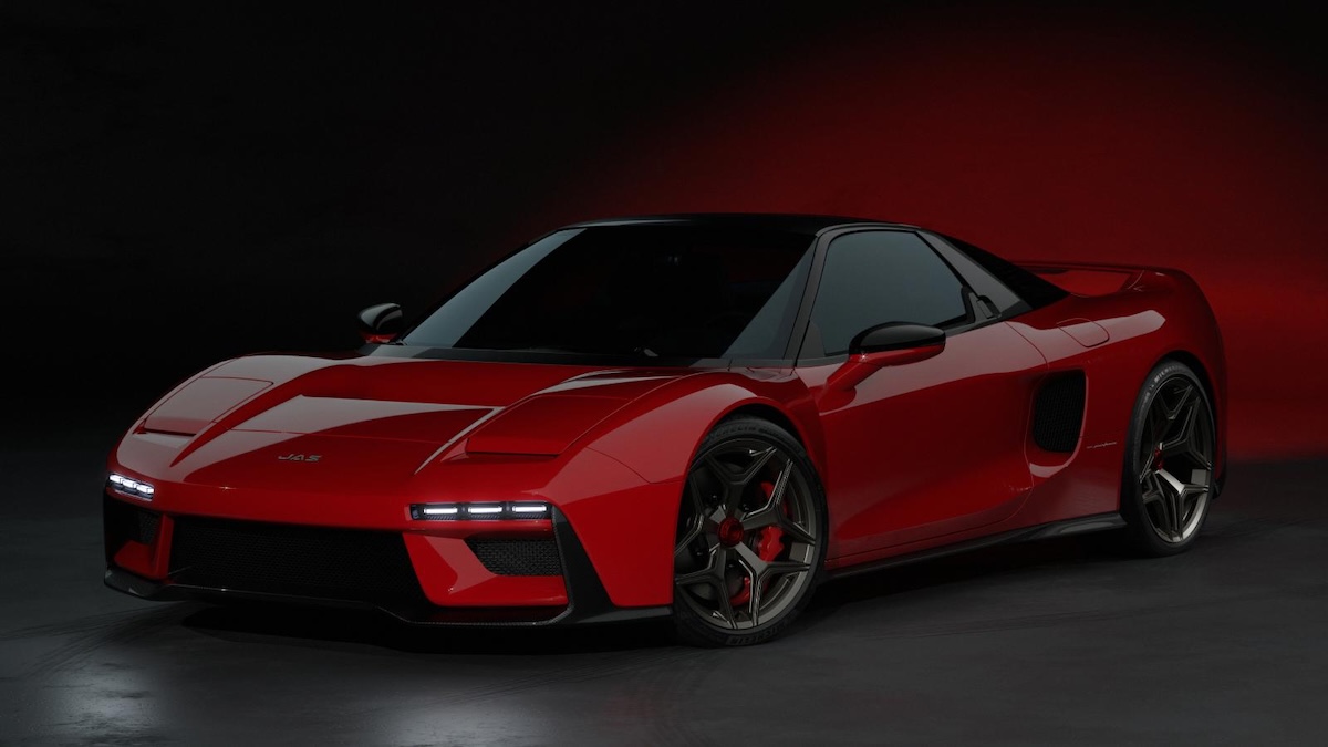 ホンダを象徴する初代「NSX」が現代へ“転生” あのピニンファリーナが再